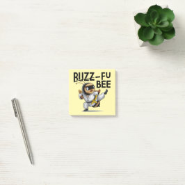 おもしろいBuzz-Fu Bee武術アーツポストイットノート ポストイット