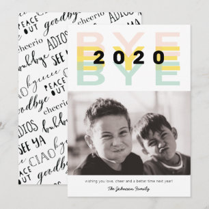 「おもしろいBye 2020」写独身の真 シーズンカード