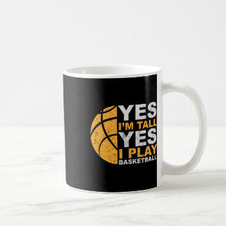 おもしろいBysketbyllYesI'm Tall Bysketbyll Player Gift コーヒーマグカップ