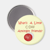 おもしろいC-DiffナースTシャツ&ギフト マグネット (正面/裏面)