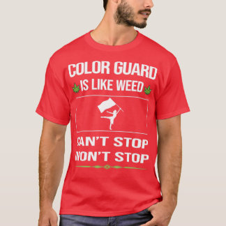 おもしろいCantストップ Color Guardカラーガード Tシャツ