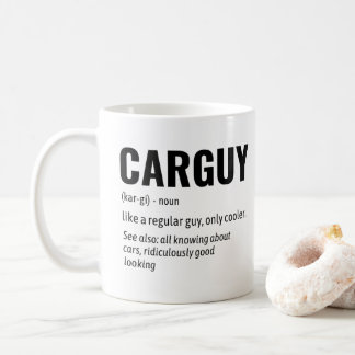 おもしろいCargy辞書の定義 コーヒーマグカップ