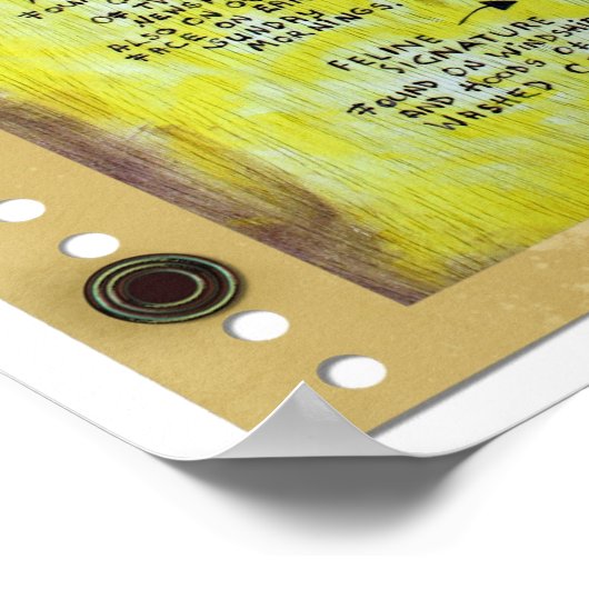 おもしろいCAT説明ポスター! ポスター (角)