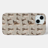 おもしろいCat iPhone 15ケース Case-Mate iPhoneケース (裏面 (横))