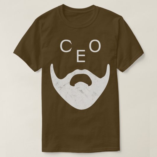 おもしろいCEO Tシャツ (デザイン正面)
