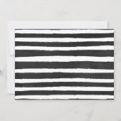 おもしろいChalkboard Doodleフォトサプライズ30th誕生日 招待状 (裏面)