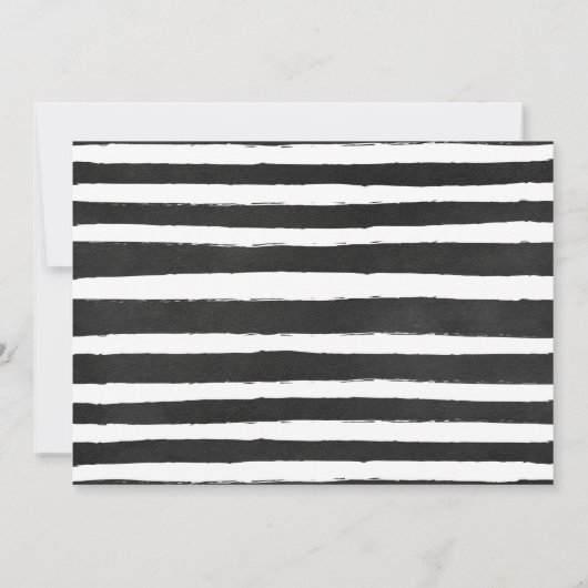 おもしろいChalkboard Doodleフォトサプライズ30th誕生日 招待状 (裏面)