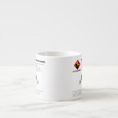 おもしろいChase Dihydrogen Oxide (H2O)化学 エスプレッソカップ (正面)