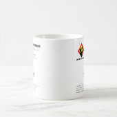 おもしろいChase Dihydrogen Oxide (H2O)化学 コーヒーマグカップ (中央)