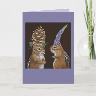 おもしろいChipmunkカード カード