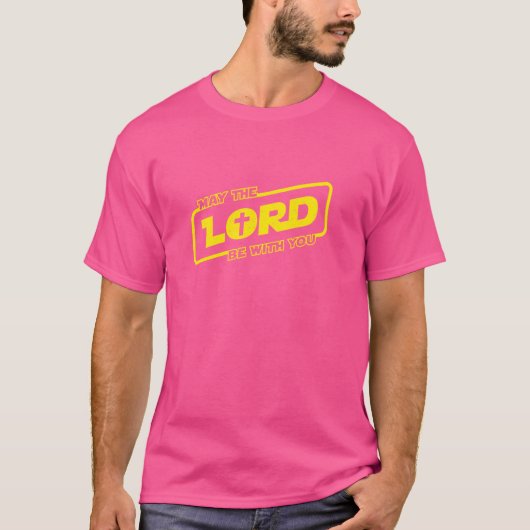 おもしろいChristian Shirt - Lord Be With You Christian Tシャツ (正面)