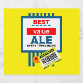 おもしろいChristmas Ale Beer Labels ビールラベル (シングルラベル)