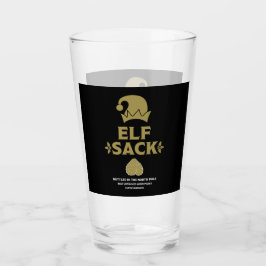おもしろいChristmas Beer Labels タンブラーグラス