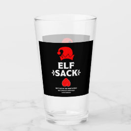おもしろいChristmas Beer Labels タンブラーグラス