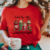 おもしろいChristmas Coffee T-Shirt – コーヒー燃料 Tシャツ