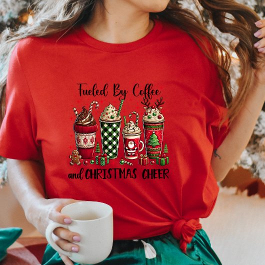 おもしろいChristmas Coffee T-Shirt – コーヒー燃料 Tシャツ