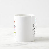 おもしろいChristmas Mug SantaとNiceのいけなリスト コーヒーマグカップ (中央)