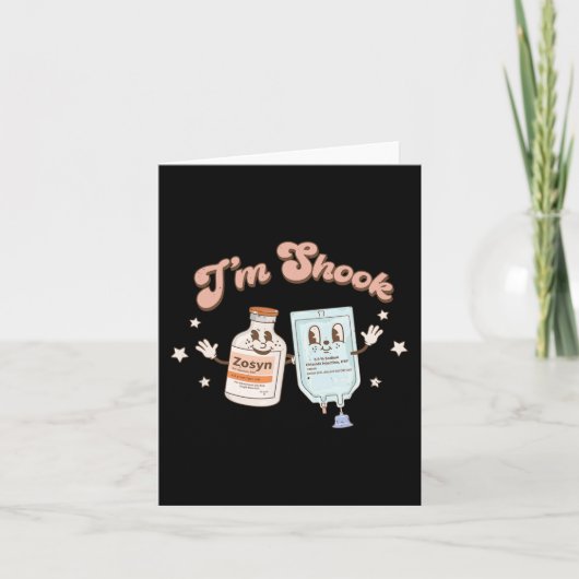 おもしろいChristmas Tee Crna Pacu ER ED ICU Cricital Ca カード (正面)