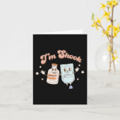 おもしろいChristmas Tee Crna Pacu ER ED ICU Cricital Ca カード (黄色い花)