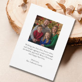 おもしろいChristmas Tree on Airplane & Family Photo カード