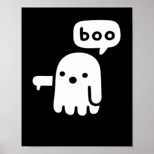 おもしろいChunky不承認ブハロウィーンの幽霊 ポスター