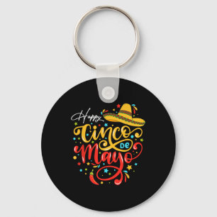 おもしろいCinco De Mayoパーティーフィエスタ5 De Mayo Mexican キーホルダー