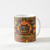 おもしろいCinco de Mayo Gift コーヒーマグカップ (正面右)