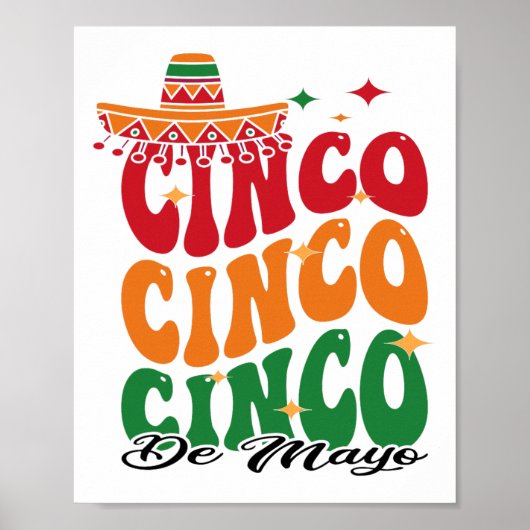 おもしろいCinco De Mayo Mexican Fiesta 5 De Mayo Men W ポスター (正面)