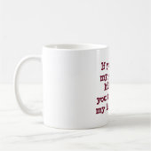 おもしろいCoffee Mugは人生の選択を笑わされるジョークにする コーヒーマグカップ (左)