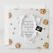 おもしろいCookieの妊娠告知 招待状 (正面)