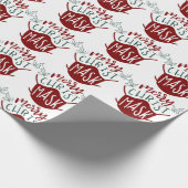 おもしろいCOVID-19キリストメリーマスク顔マスク ラッピングペーパー (角)