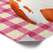 おもしろいCow Poster with instant download ポスター (角)