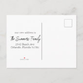 おもしろいCow We'ing Moving発表 案内ポストカード (裏面)