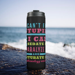 おもしろいCRNA/麻酔科医は愚かな問題を解決できない タンブラー