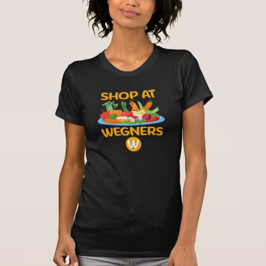 おもしろいCrudite Wegners Veggie Asparagus Tray T-Shir Tシャツ (正面)