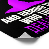 おもしろいD魔女ハロウィーンの衣装ハット引用文 ポスター (角)