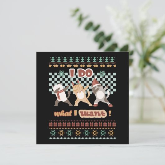 おもしろいDabbing Cat - I Do I What I Want (スタンド正面)