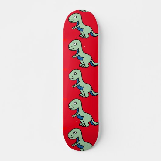 おもしろいDINOSUAR ARTスケートボード スケートボード (正面)