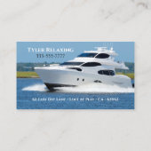 おもしろいDIY職業ホワ退職したイトヨットギャグ 名刺 (裏面)