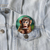 おもしろいDyslexiaを使用した場合に適した設計 缶バッジ (インサイチュ)