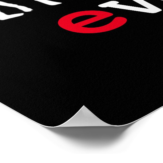 おもしろいEvolution頭が切れる Phone Addict ポスター (角)