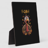 おもしろいF-Caw-Fトルコ鳥F-Caw-Fグラフィック フォトプラーク (側面)