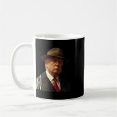 おもしろいFafoトランプ写真_1 コーヒーマグカップ (左)