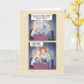 おもしろいFairのカップル カード (黄色い花)