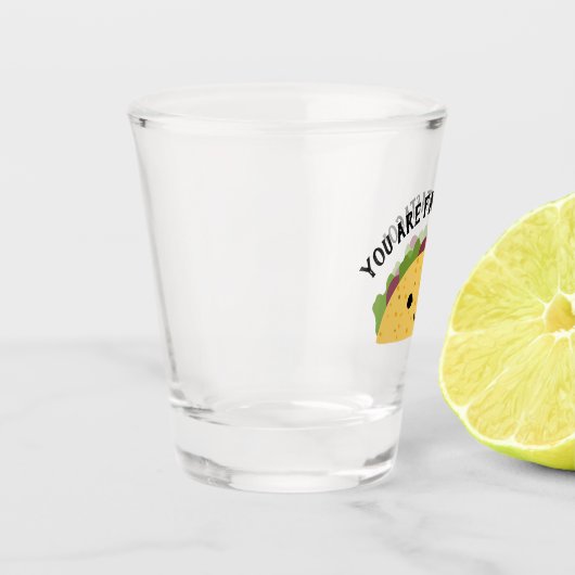 おもしろいFantastacoかわいいかわいいタコ ショットグラス (左)