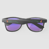 おもしろいFarm Rooster Sunglasses – 何そおもしろいう サングラス (裏面)