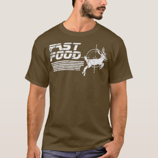 おもしろいFast Food Deer狩り(2) Tシャツ