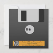 おもしろいFD 80s 90s結婚 招待状 (裏面)