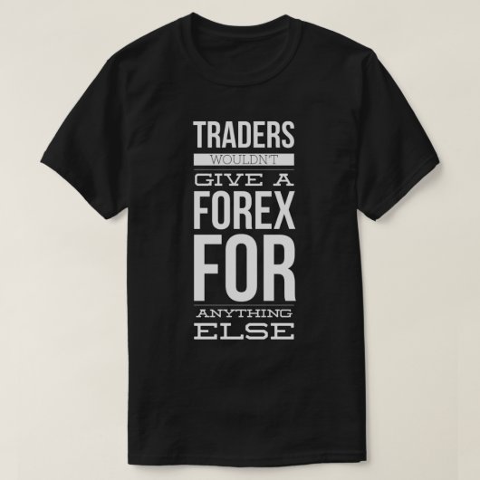 おもしろいForexトレーダクラシックーTシャツ.png Tシャツ (デザイン正面)