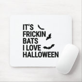 おもしろいFrickin Byts I Love Halloween 不気味 Fa マウスパッド (マウス)